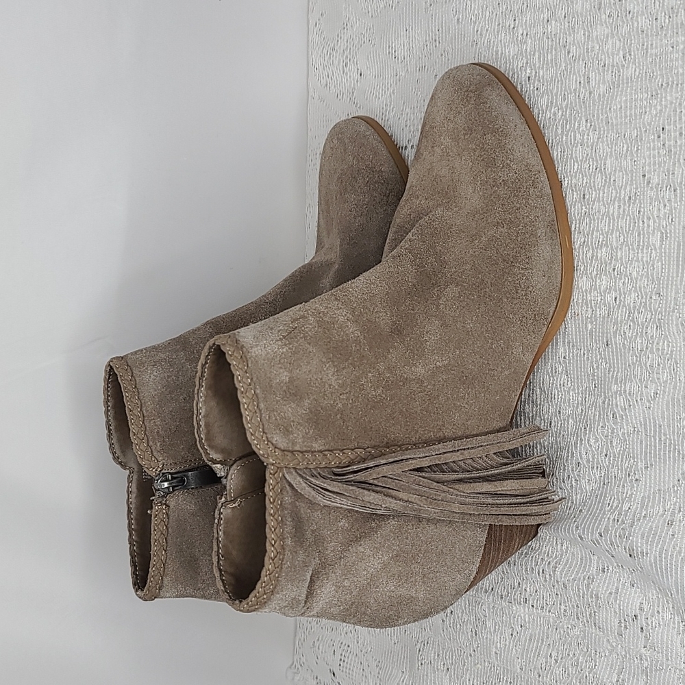 Franco Fortini Ella leather tassel ankle boots 11